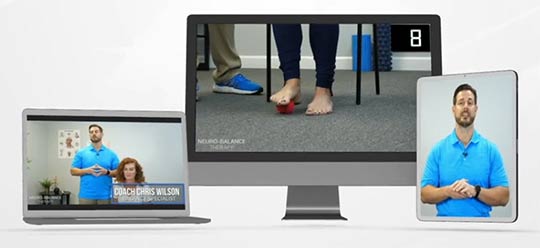 Images from the Neuro-Balance Therapy DVD