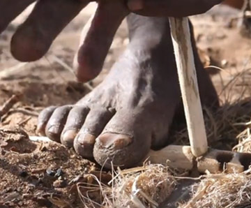 bare foot